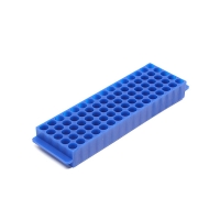 Штатив для хранения микропробирок 1,5/2,0 мл, на 80 мест, синий цвет, полипропилен, 1 шт