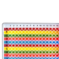Ориентаторы горизонтальные для 384-ячеечных планшетов, разноцветные, 2 шт