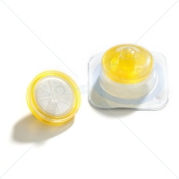 Фильтры шприцевые Abluo, ацетат целлюлозы, 0,45 мкм, стерильные, 25 мм, желтые, 50 шт/уп
