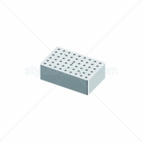 Сменный блок для тонкостенных пробирок 0.2 мл 54 лунки к блочному нагревателю HB120-S