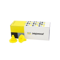 Адаптер Эврика A-yellow-010 для колонок: SPE, MIP и иммуноаффинных, желтый цвет, 10 шт