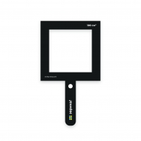 Рамка (стерильная) Эврика AL100-001С для отбора проб при исследовании микробной обсемененности объектов внешней среды, 1 пробоотбор (1 рамка х 100 см²), картон